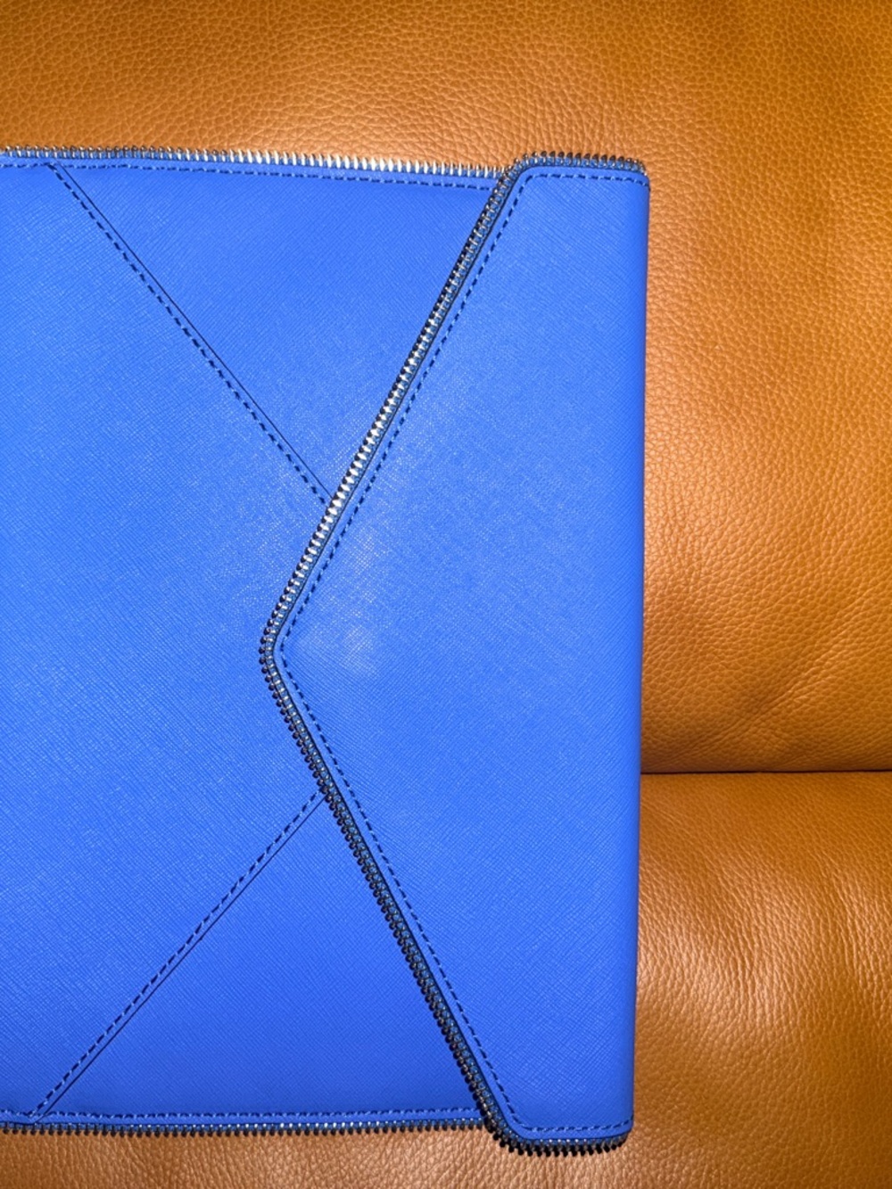 Rebecca Minkoff Blue Envelope Clutch